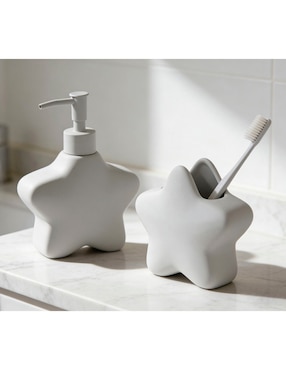 Juego de accesorios para baño Haus Kids de cerámica 2 piezas