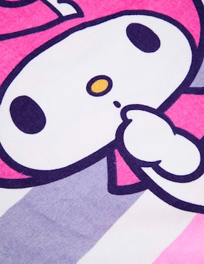 Toalla de playa My Melody Hello Kitty de algodón