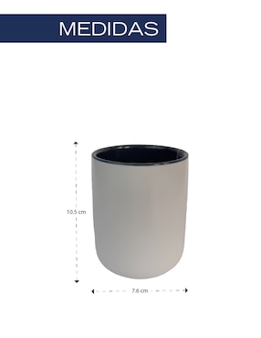 Vaso de baño Nautica Nautica Home de cerámica