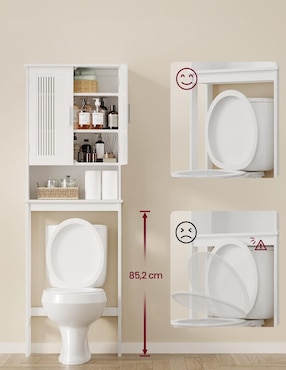 Repisa armable songmics home saggio de mdf