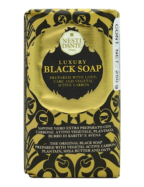 Jabón en barra Black Soap Luxury Nesti Dante