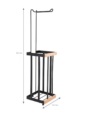 Portarrollos de acero Bergdoff Home 3 rollos
