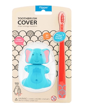 Porta cepillo de dientes Flipper 1 compartimento