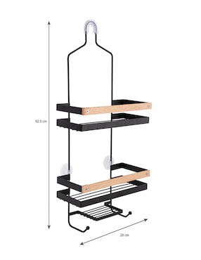 Organizador de regadera Bergdoff Home