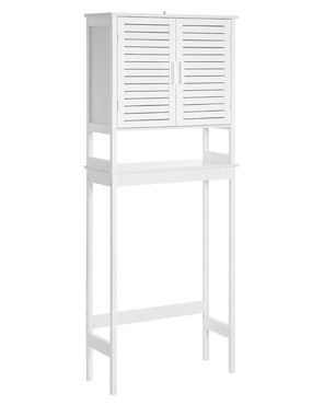 Repisa armable Songmics Home Bambou Toilet Storage de bambú