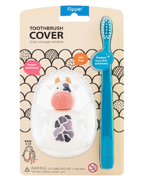 Porta cepillo de dientes Flipper 1 compartimento