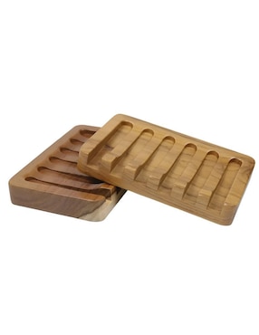 Set jabonera Xtellar de madera