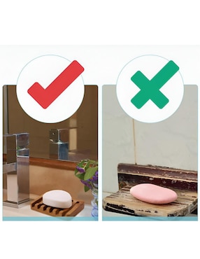 Set jabonera Xtellar de madera