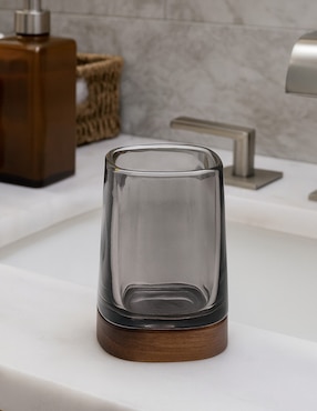 Vaso de baño Haus Maloy de vidrio