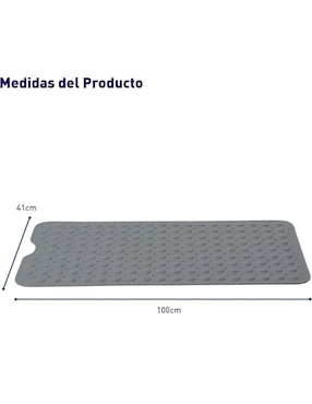 Tapete para baño Bluelander