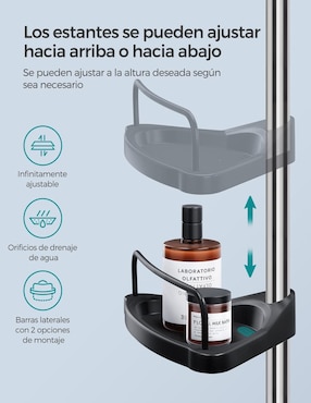 Juego de accesorios para baño Songmics Home de acero inoxidable