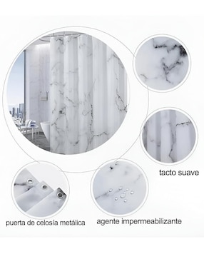 Cortina de baño Xtellar