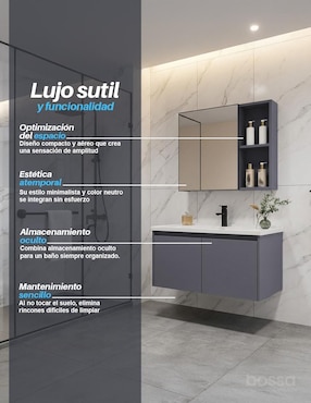 Mueble para baño Bossa Muebles Nexus