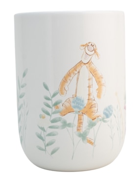 Dosificador jabón convencional + vaso Pooh de Winnie Pooh de cerámica
