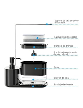 Dosificador jabón con base Güish