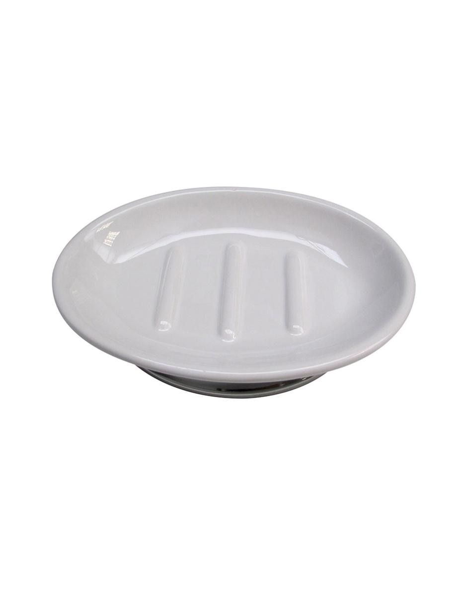 Jabonera Luxe blanca