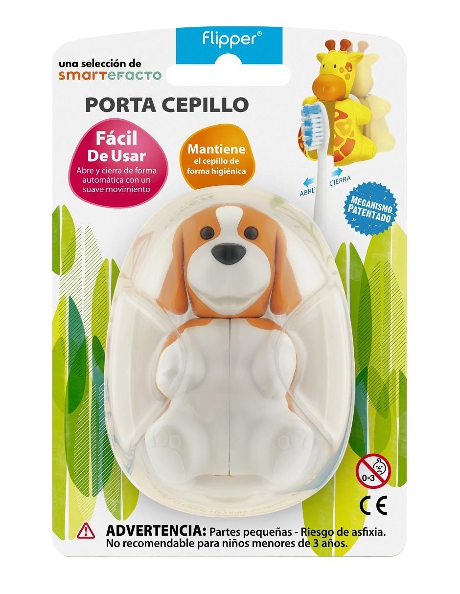 Porta cepillo café claro 2