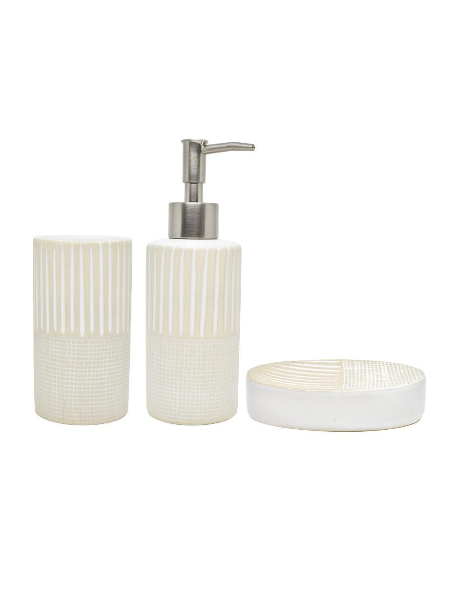 Juego de accesorios para baño 3 piezas