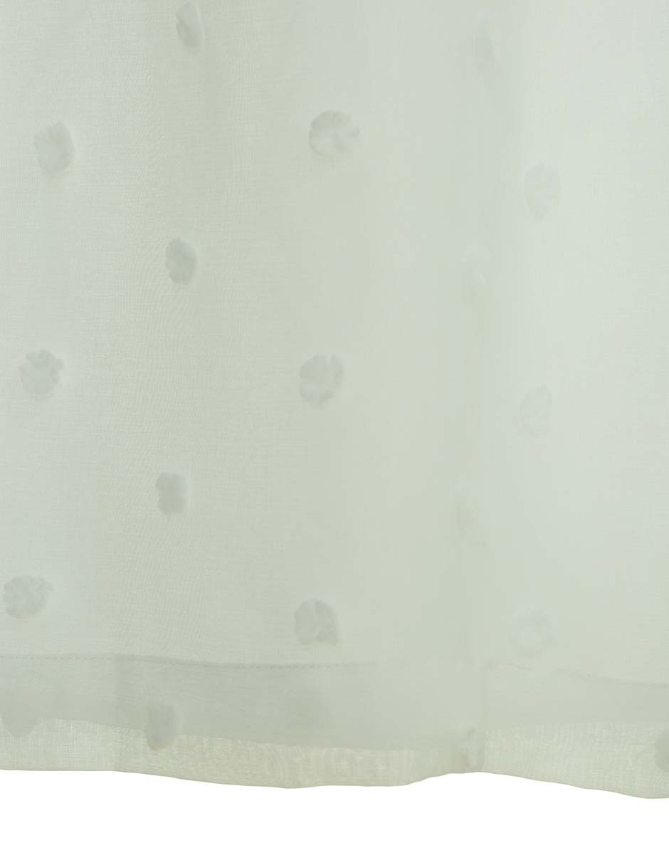 Cortina para baño Swiss Dots 3