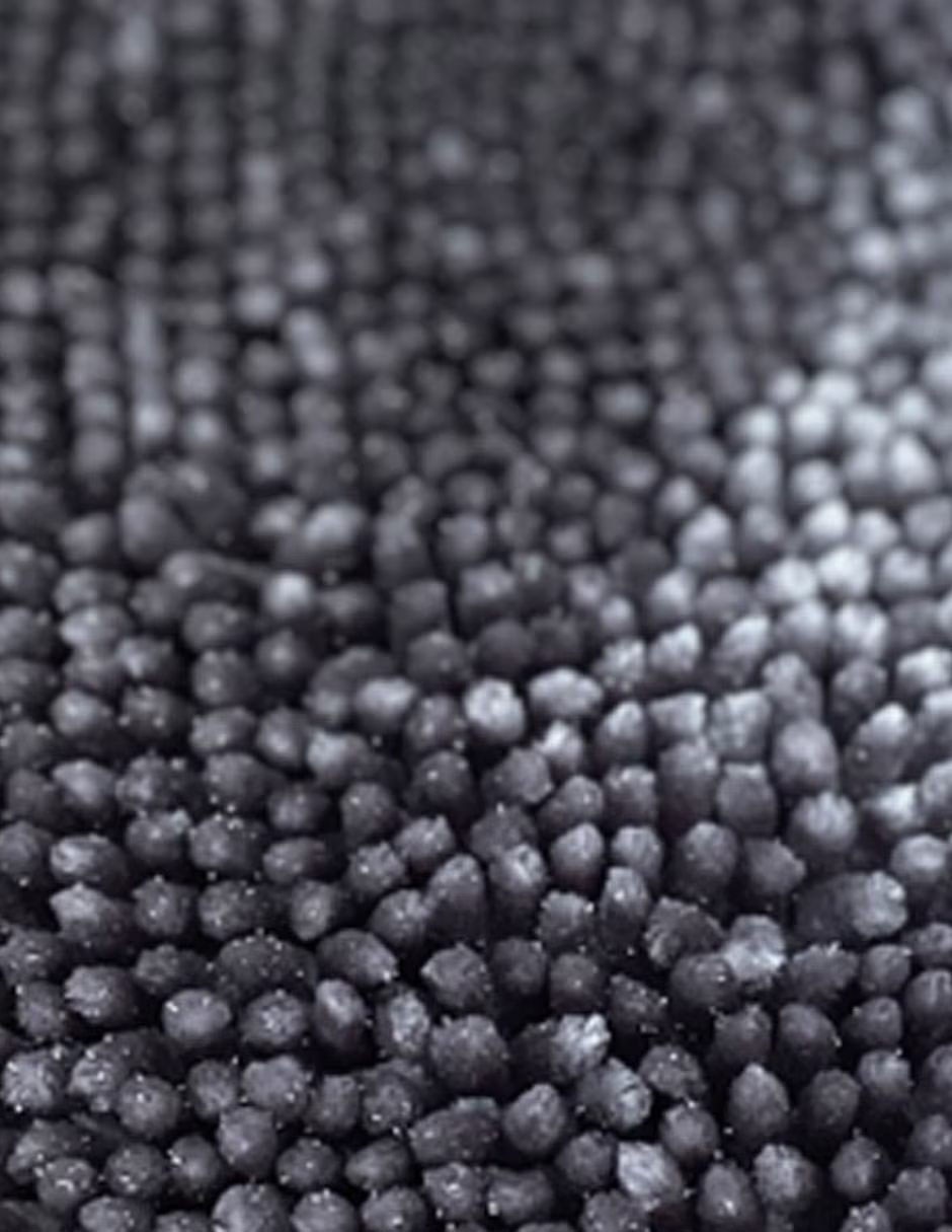 TAPETE DE BAÑO CHENILLE FURRY, M, GRIS