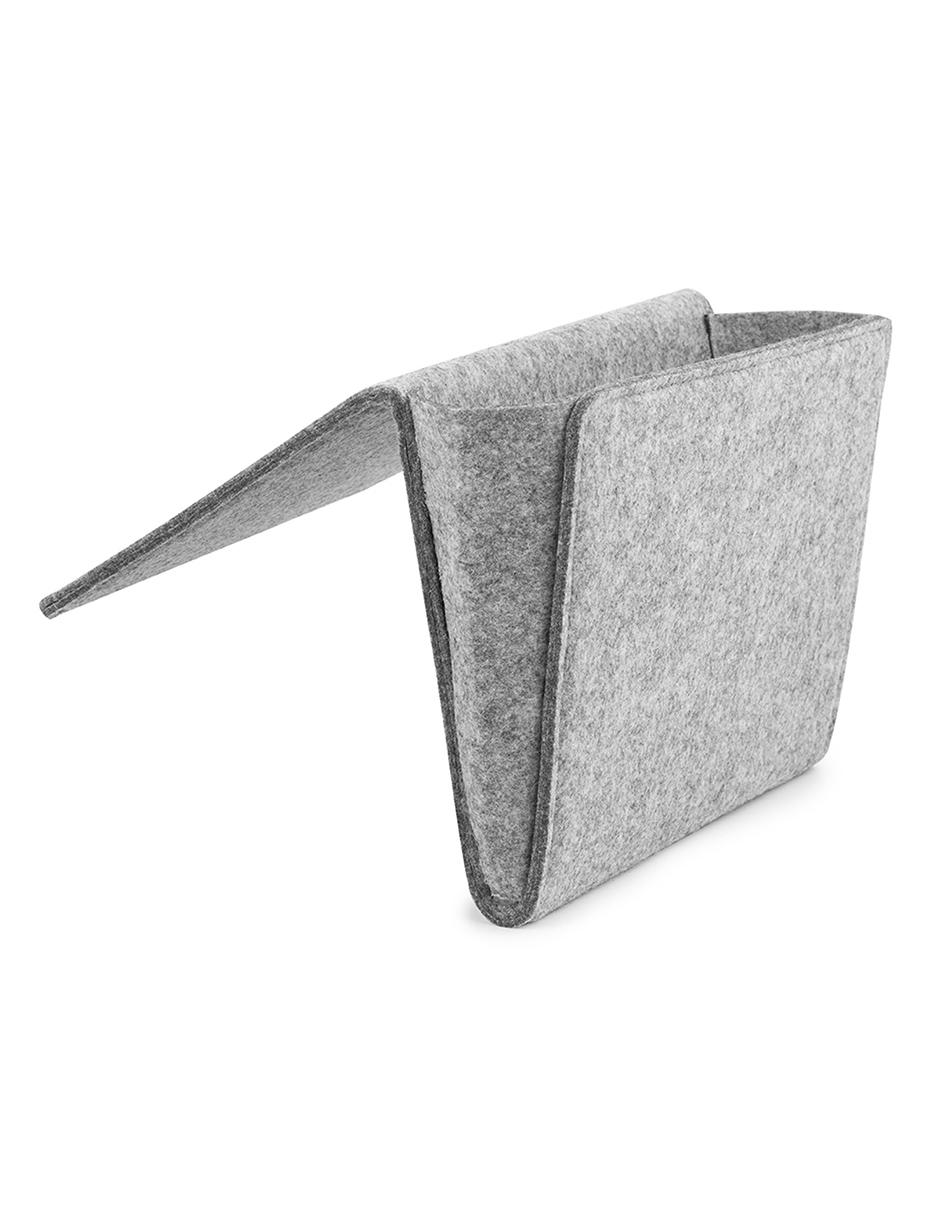 Organizador para cama de fieltro en color gris Organizador para cama de fieltro en color gris