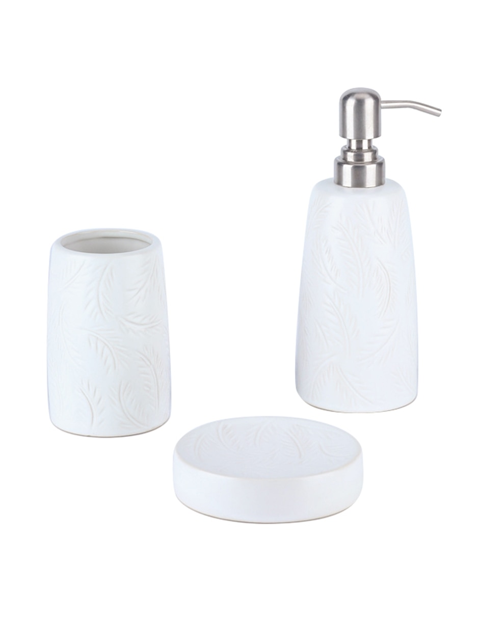 Juego de accesorios para baño Dusty 3 piezas Juego de accesorios para baño Dusty 3 piezas