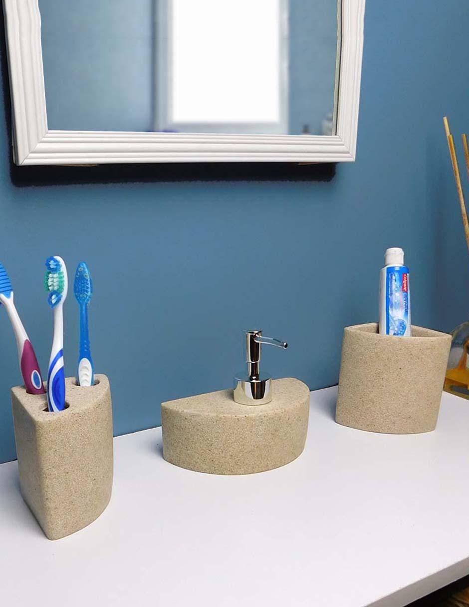 Set de Baño Acabado de Resina 3