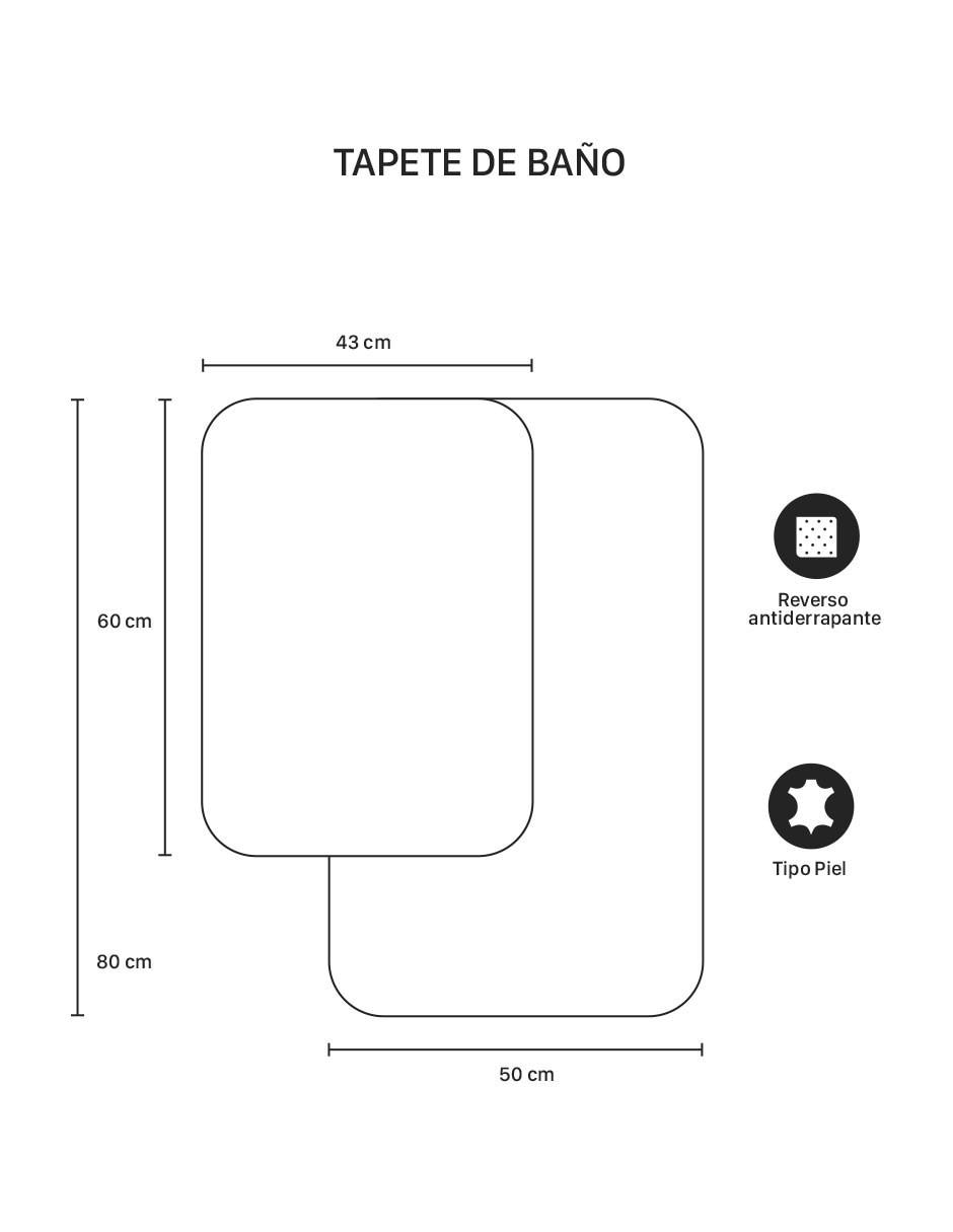 Tapete para baño Ultramar 5