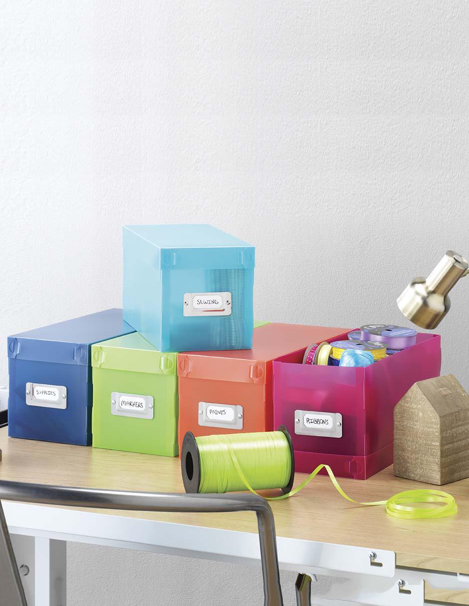 Set de 5 cajas organizadoras