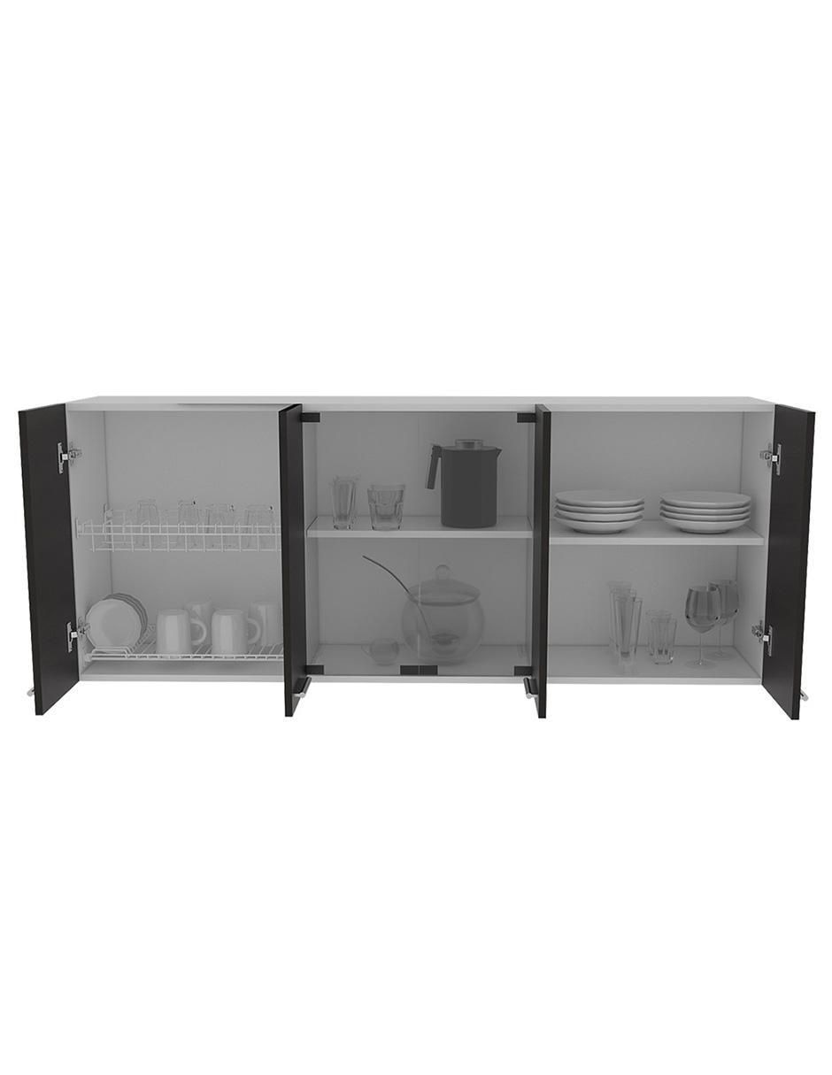 Gabinete Vidrio de melamina armable 2