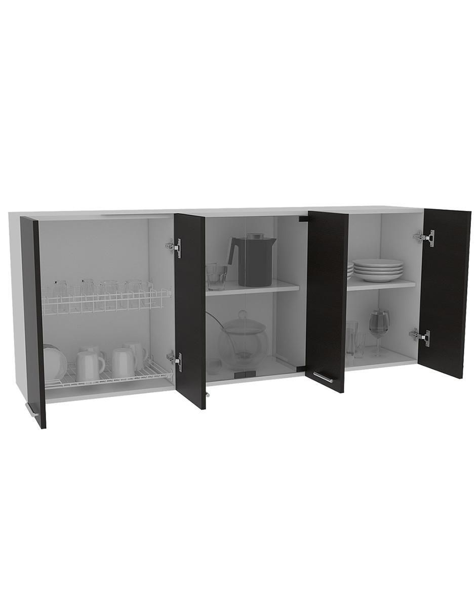 Gabinete Vidrio de melamina armable 3