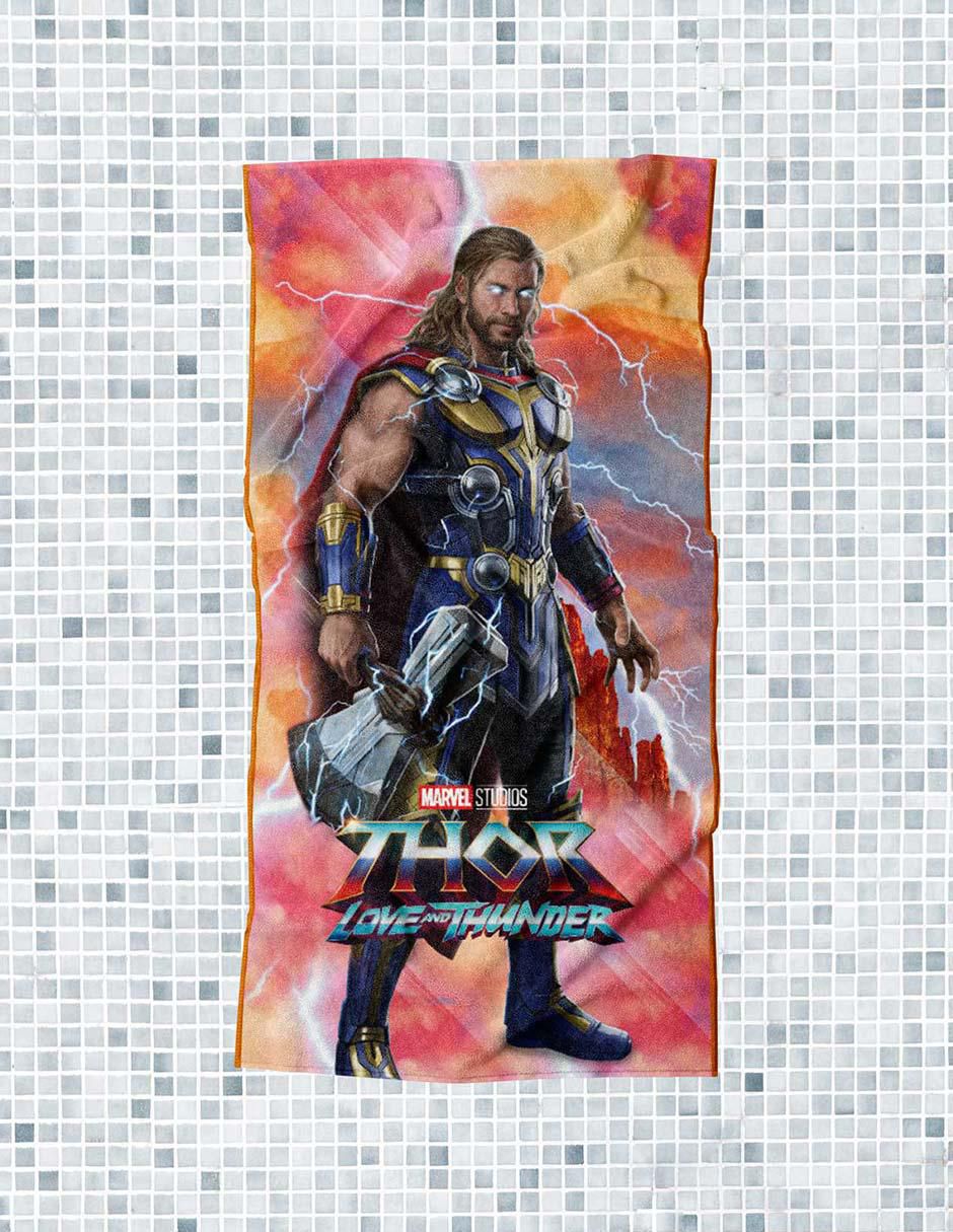 Toalla para baño Marvel Thor Love and Thunder de poliéster 2