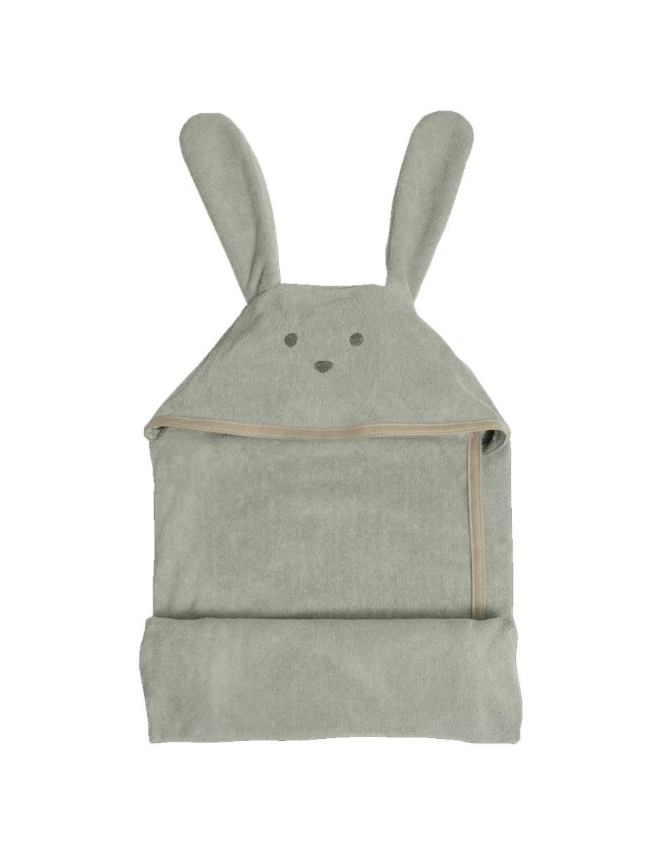 Toalla con gorro Bunny de algodón 3