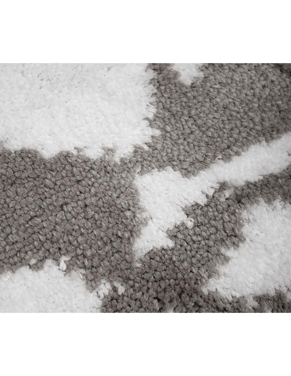 TAPETE DE BAÑO MARBL, 40 X 60 CM, GRIS