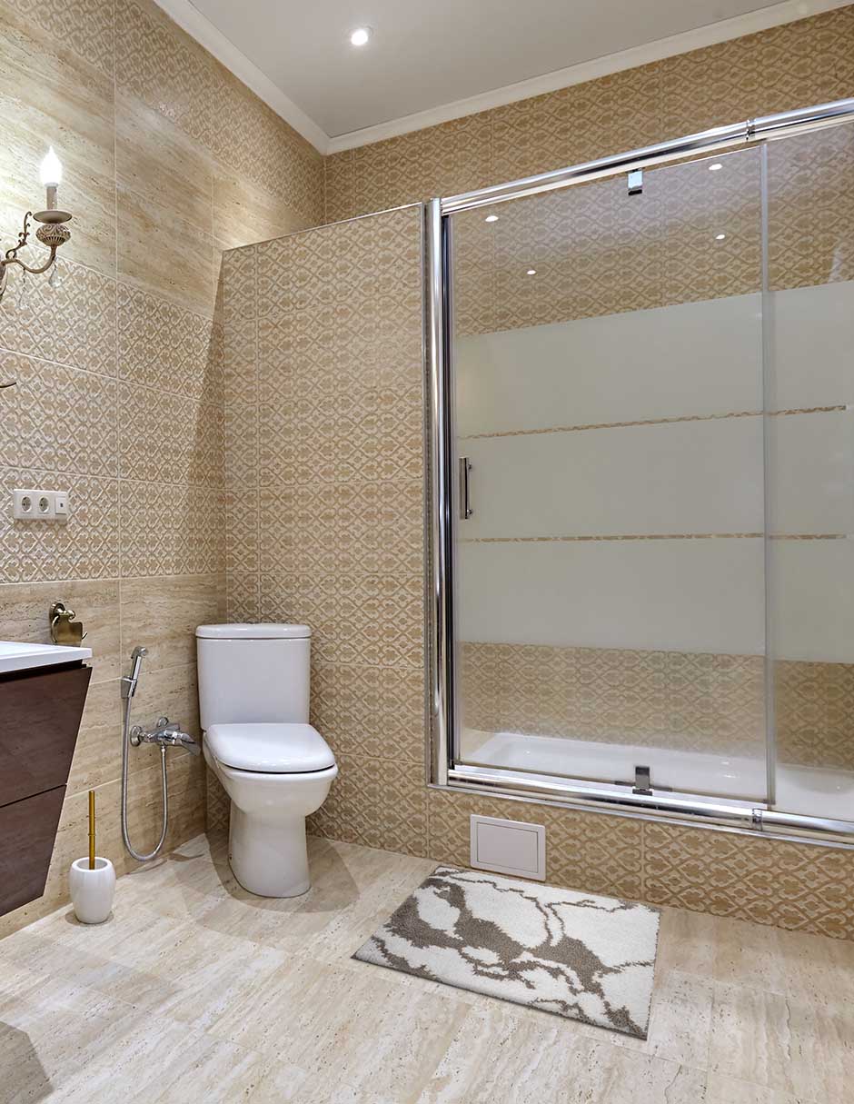 TAPETE DE BAÑO MARBL, 40 X 60 CM, GRIS