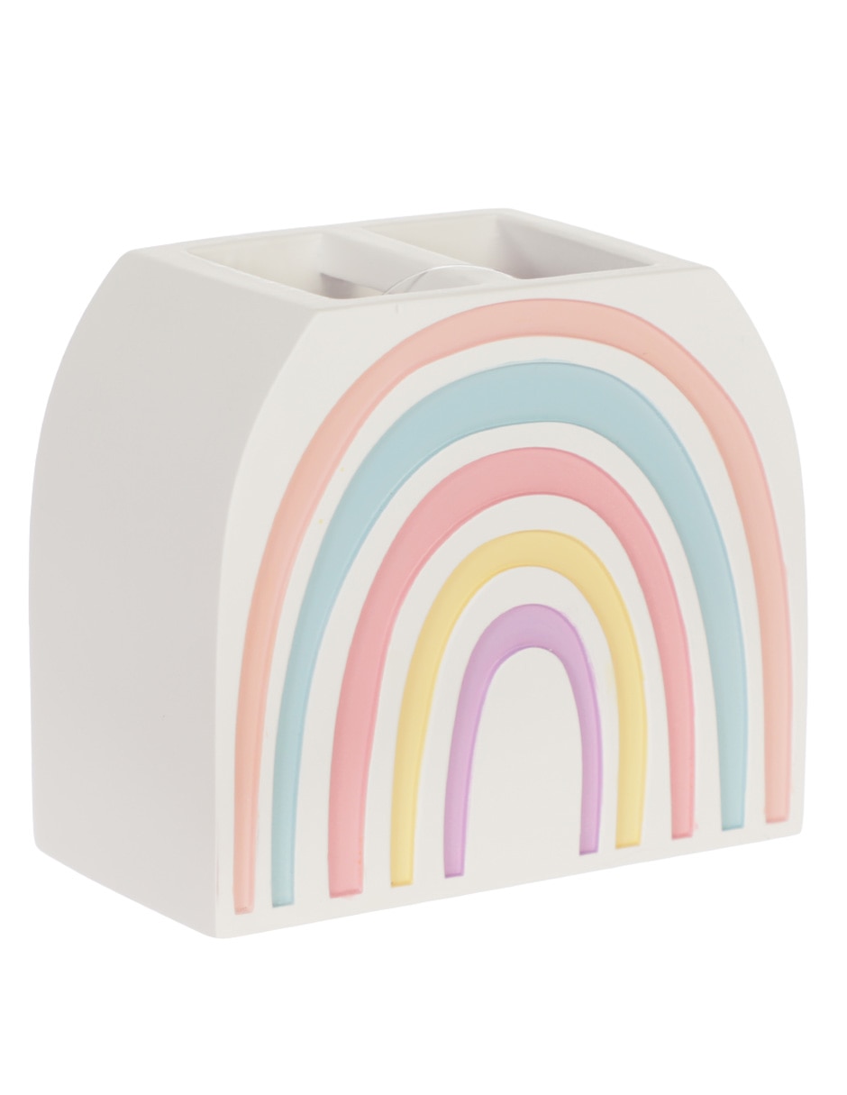 Porta cepillo de dientes Rainbow 2 compartimentos 2