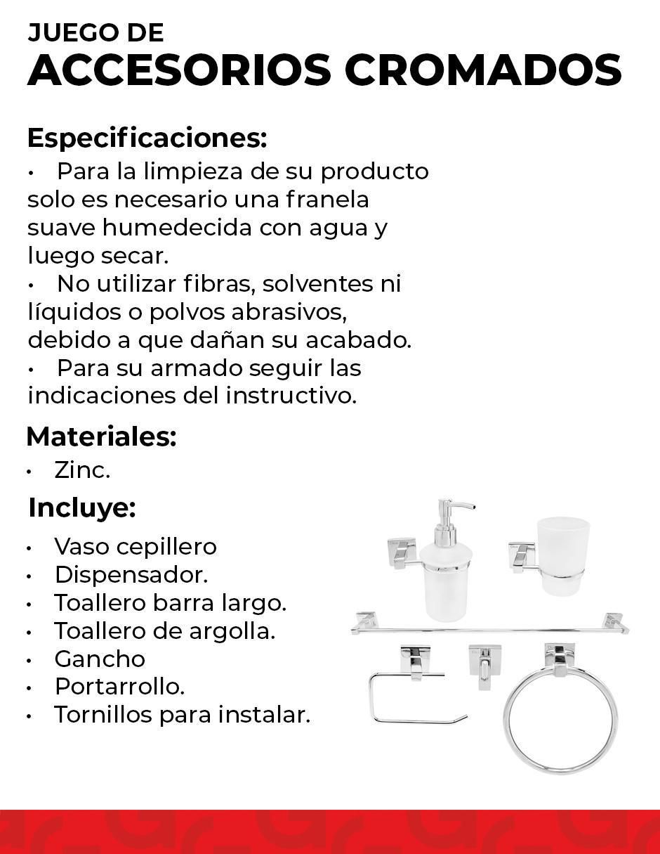 Set accesorios 6 piezas 6