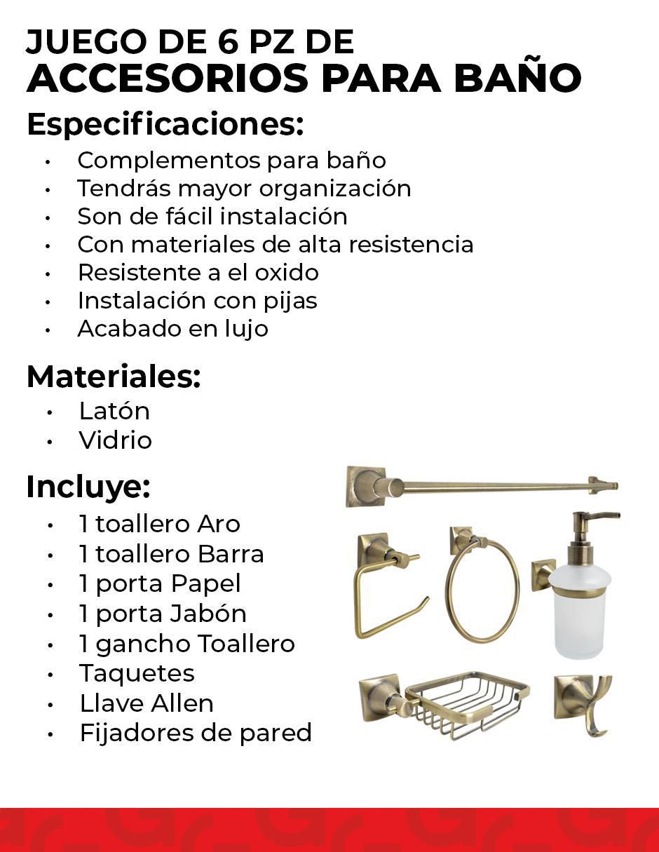 Set accesorios 6 piezas 2