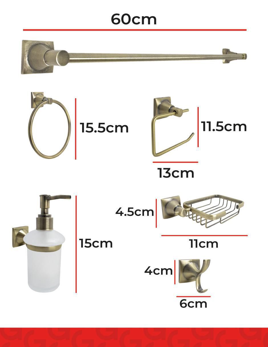 Set accesorios 6 piezas 10