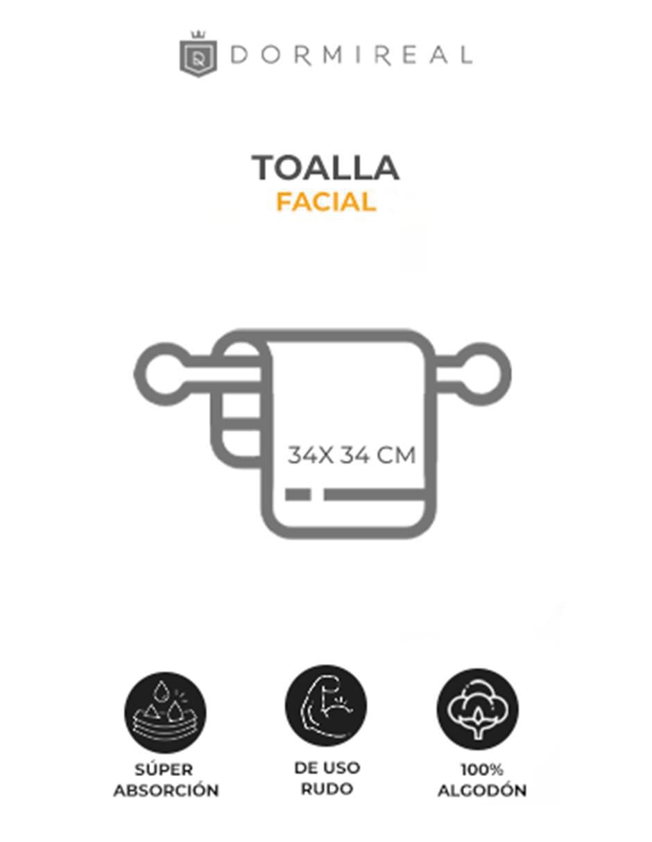 Set de toallas faciales dormireal sin familia sin licencia "de" algodón