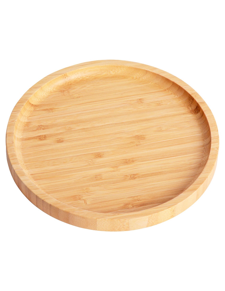Charola de bambú