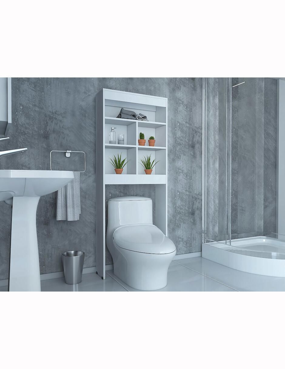Mueble para baño Dúo de melamina armable 5