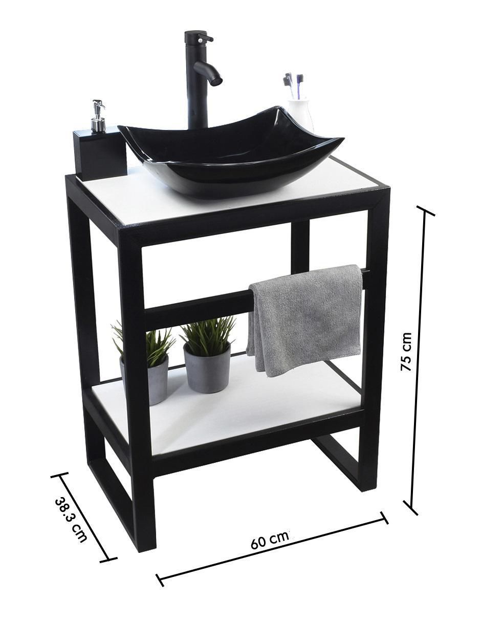 Mueble para baño de melamina armable 4
