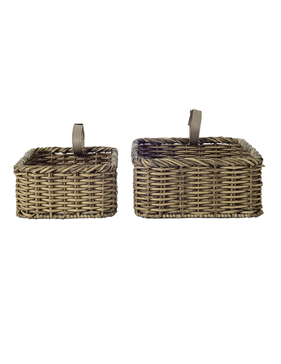CESTO ALYSSA HAUS, GRIS, BEIGE