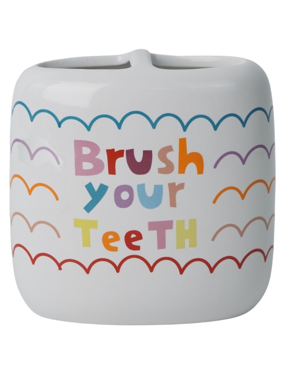 Porta cepillo de dientes Wash-Brush 2 compartimentos