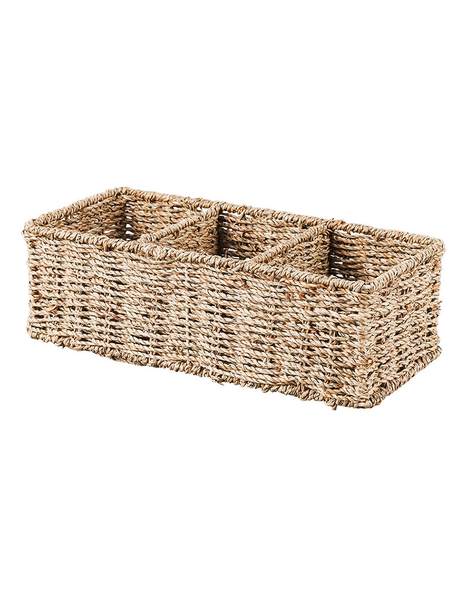 Cesto multiusos de fibras naturales 3