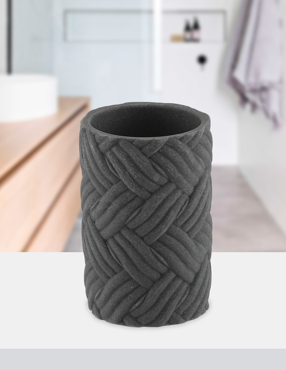 Vaso de baño tejido de poliresina 3