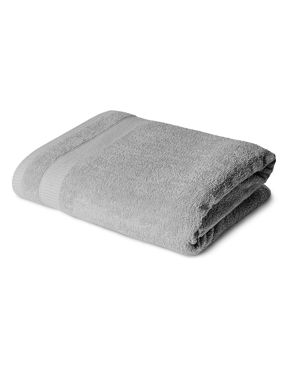 TOALLA DE BAÑO BELFO, BAÑO, GRIS MEDIO
