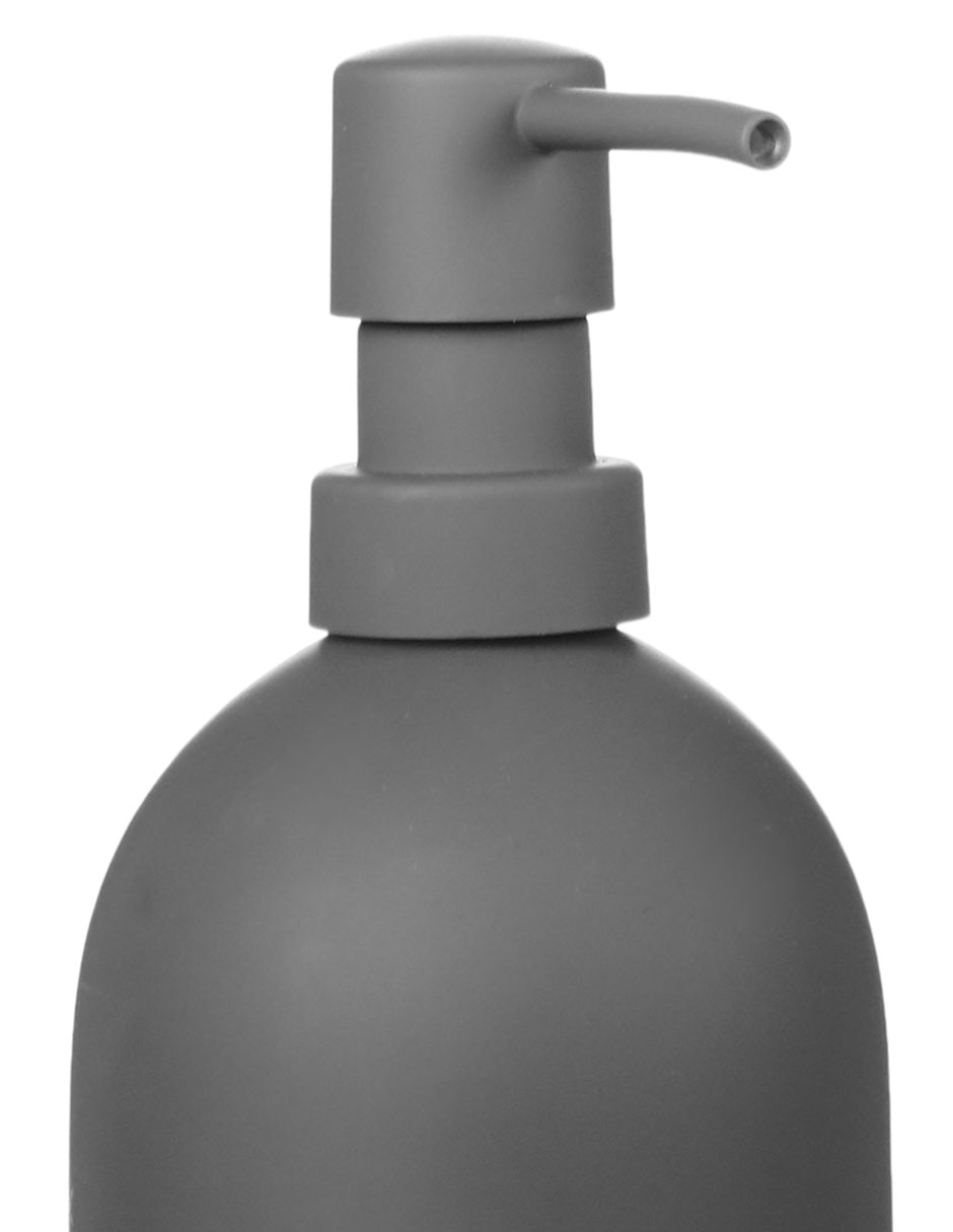 DOSIFICADOR JABÓN RUBBER, 480 ML, GRIS