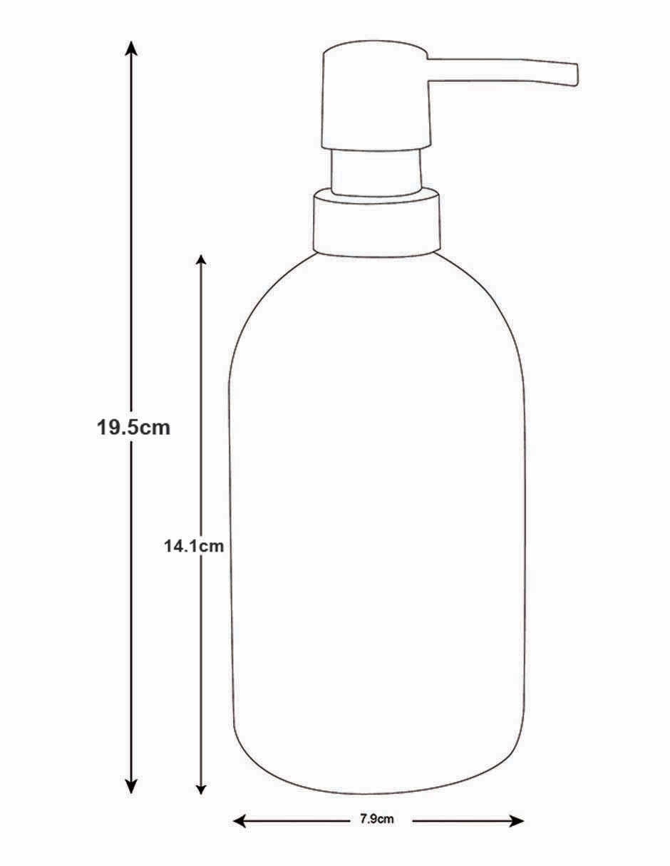 DOSIFICADOR JABÓN RUBBER, 480 ML, GRIS
